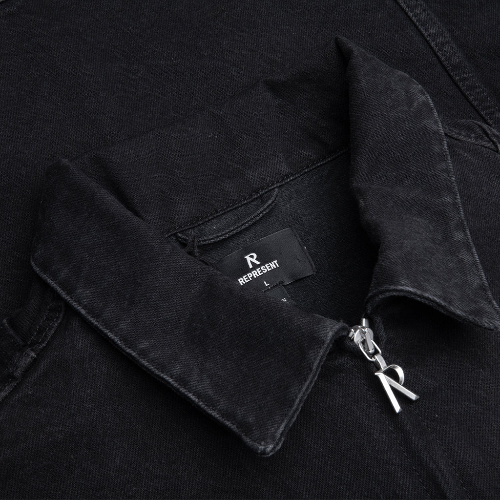 R4 Denim Jacket - Black - Image 3