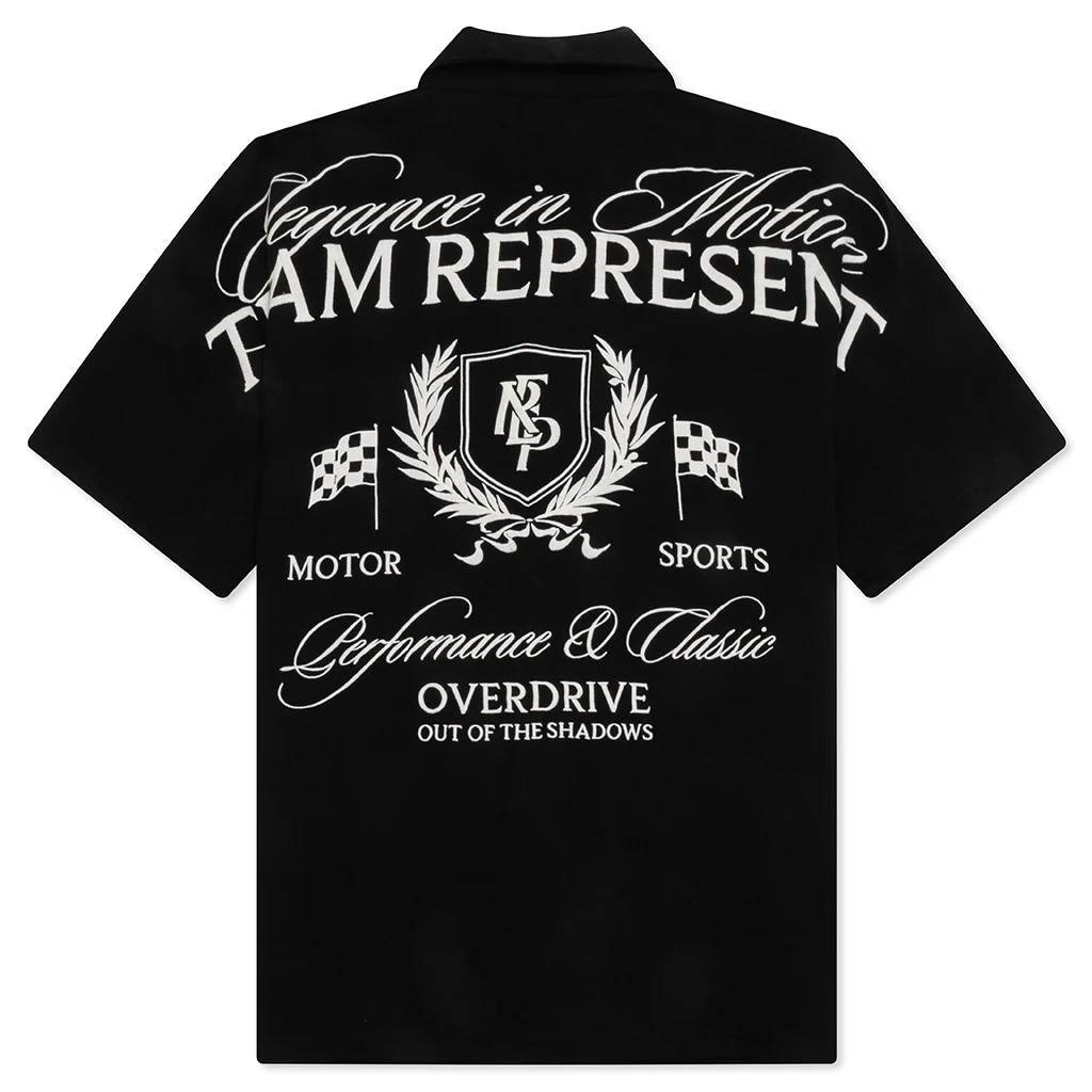 Crest Shirt - Jet Black - Image 2
