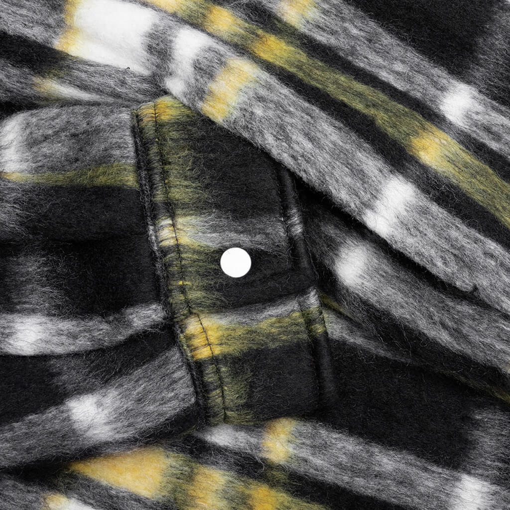 Textured Overshirt - Jet Black - Image 4