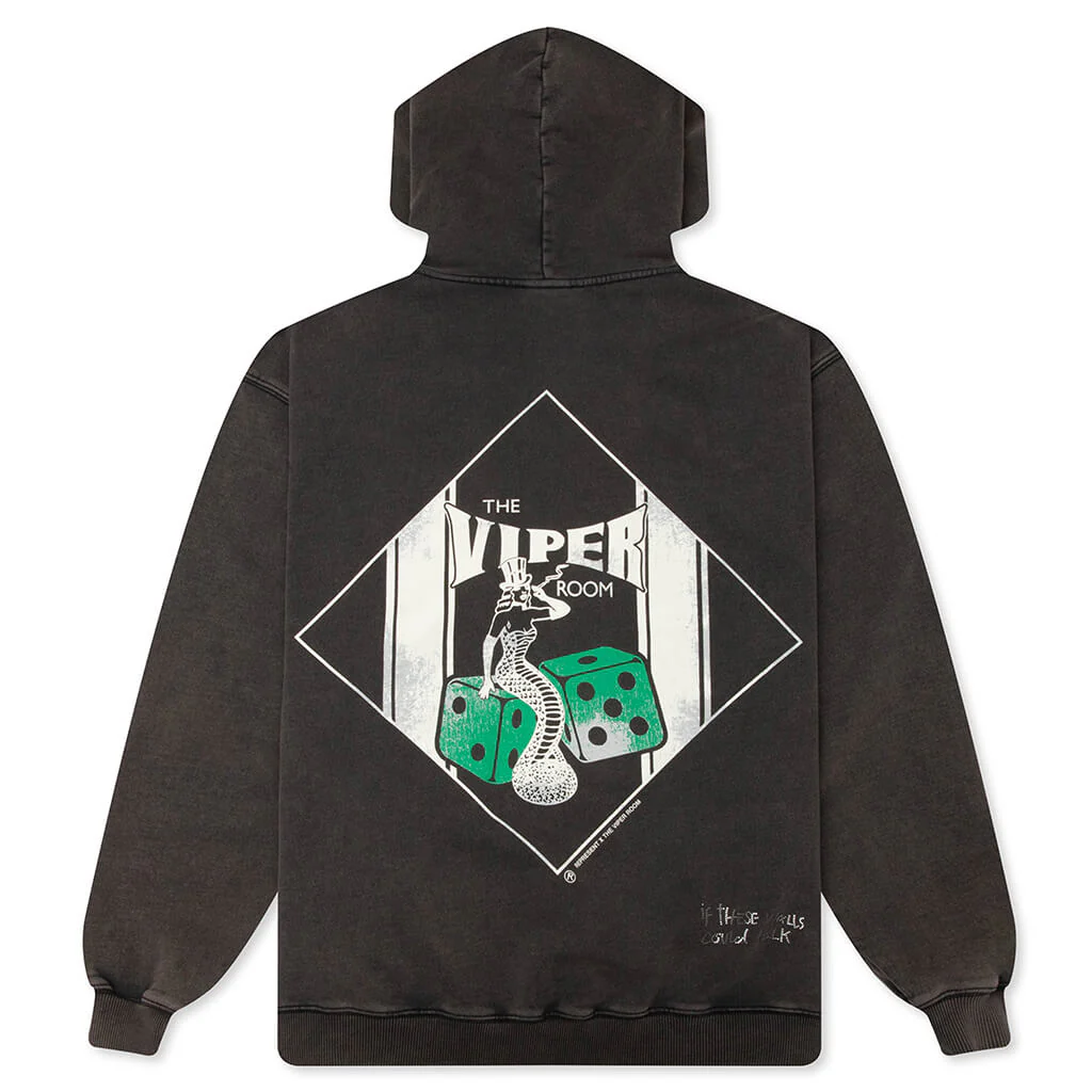Represent x The Viper Room Dice Hoodie - Vintage Grey - Image 2