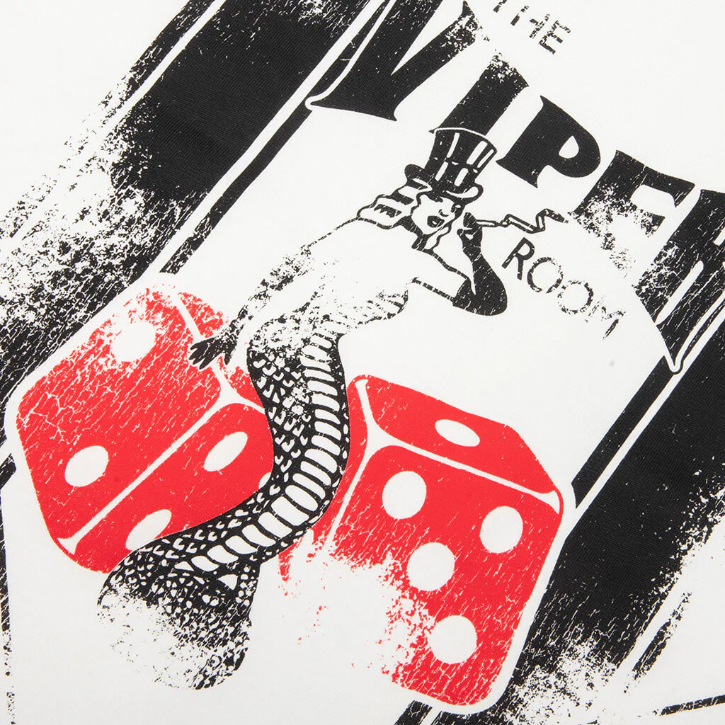 Represent x The Viper Room Dice T-Shirt - Flat White - Image 5