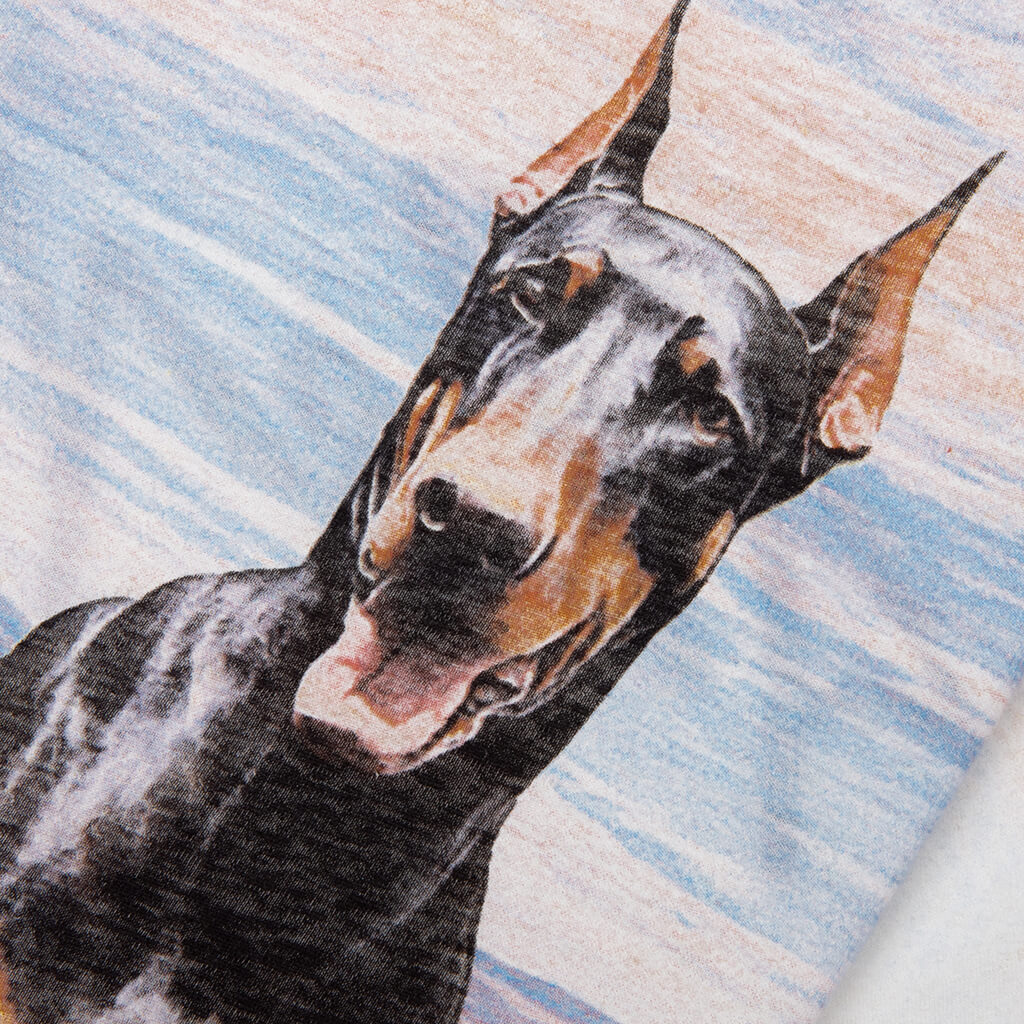 Western Dobermans T-Shirt - Flat White - Image 3