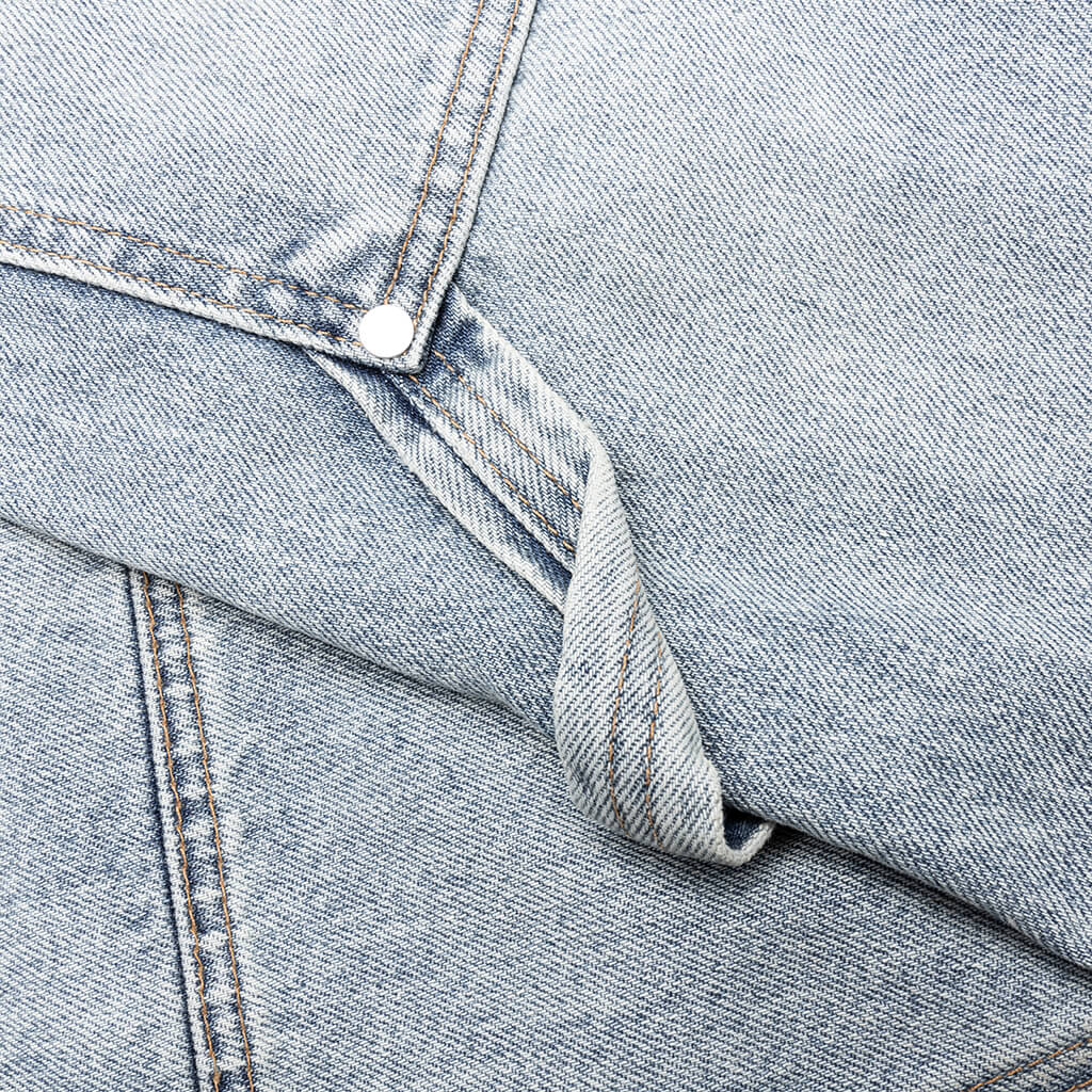 Reza Denim Double Knee Pant - Indigo - Image 3