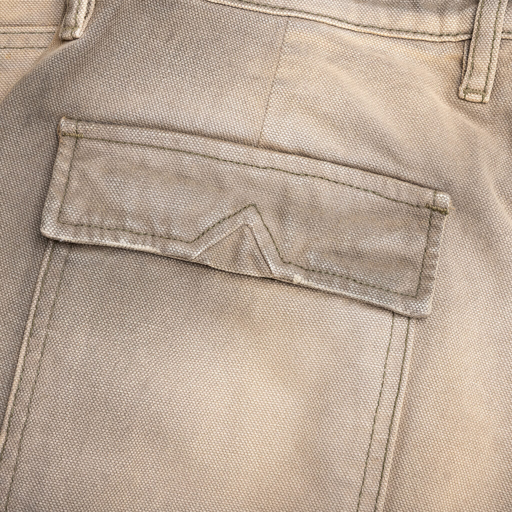 Reza Double Knee Pant - Olive - Image 4