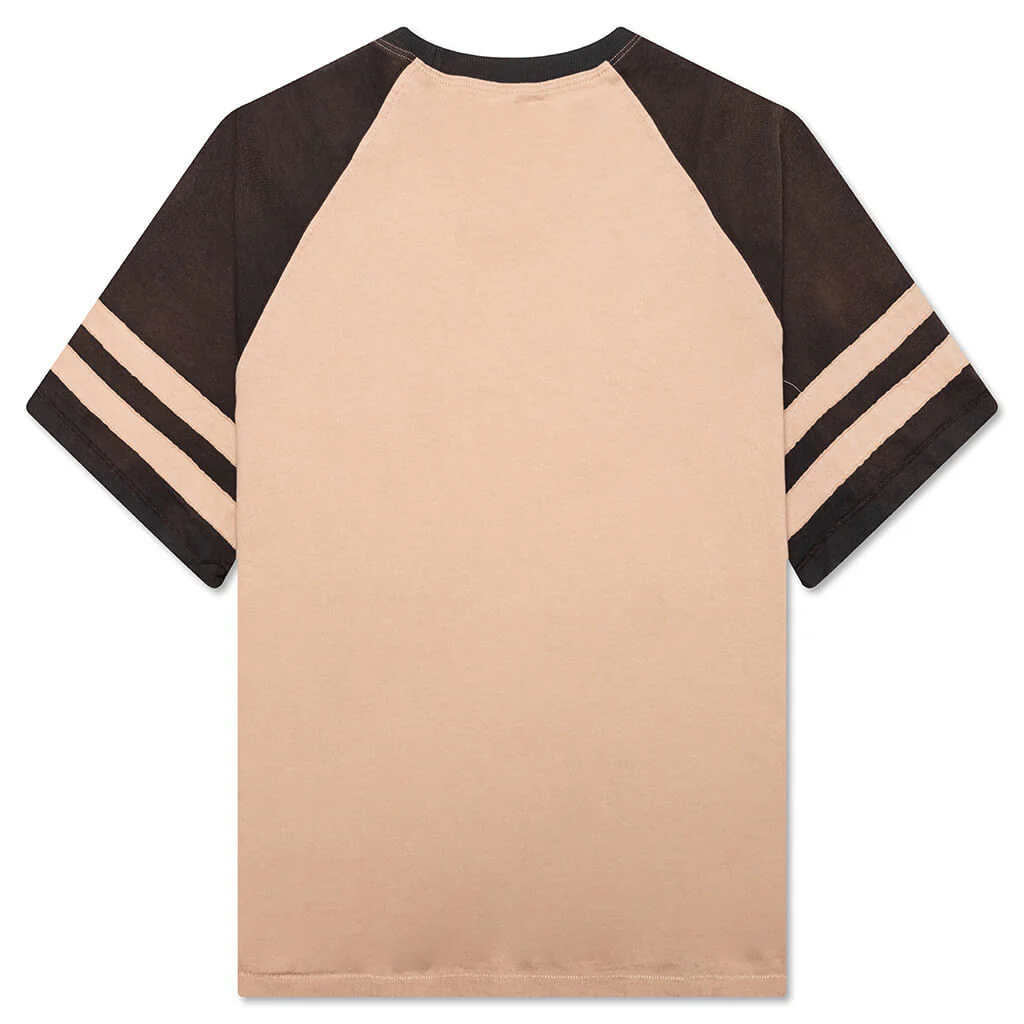 Action S/S Raglan - Khaki/Black - Image 2