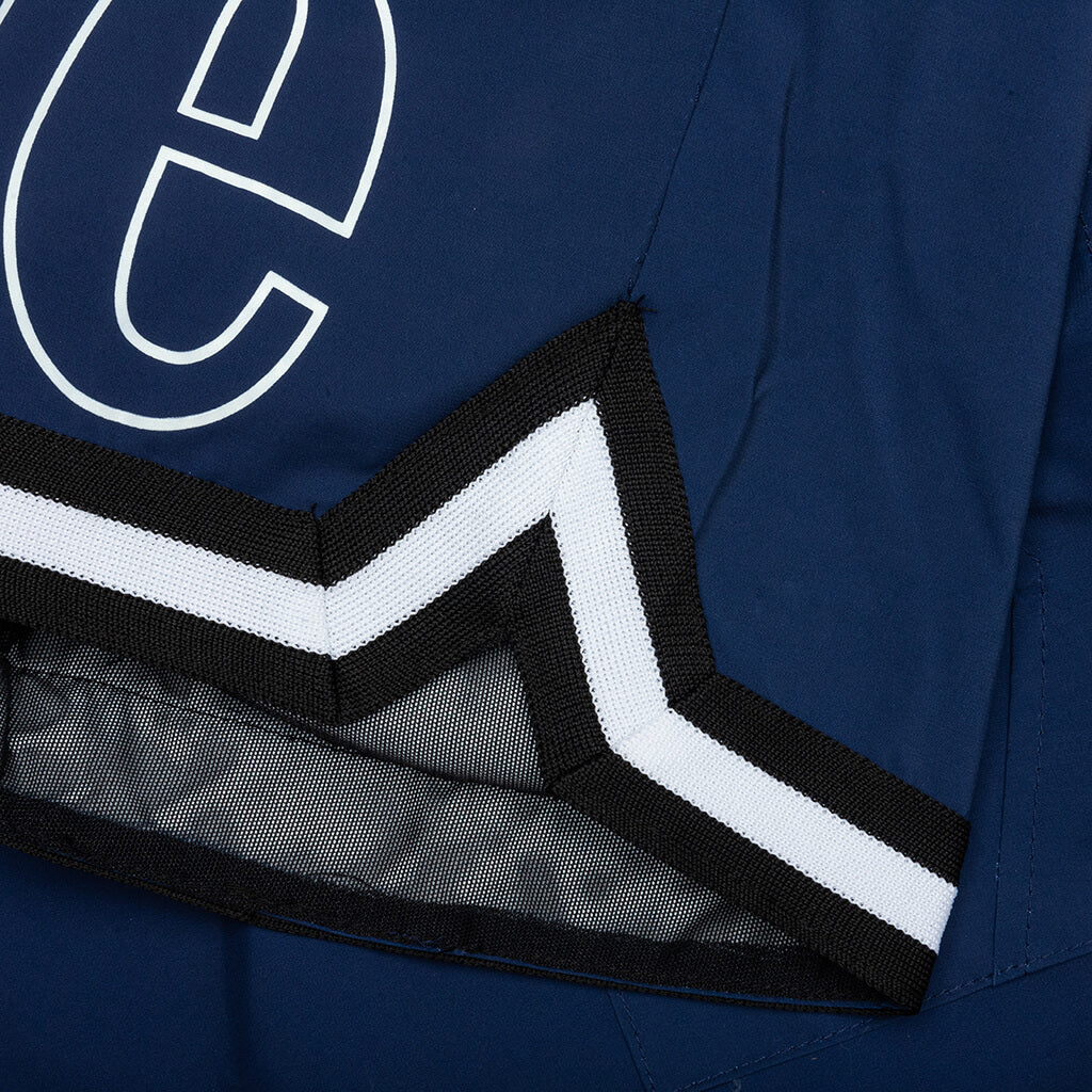 Basketball Logo Swim Short - Blue/Black/White - Image 4