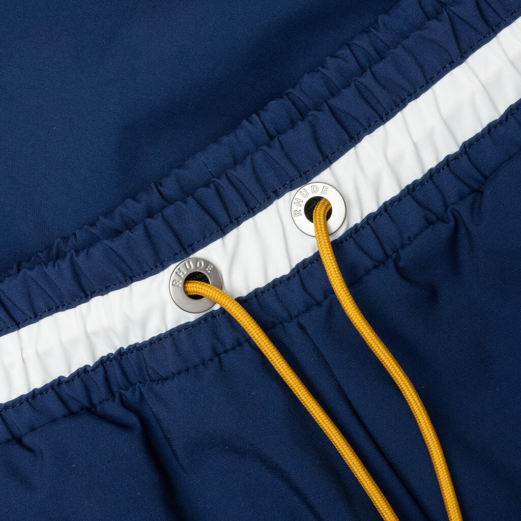 Basketball Logo Swim Short - Blue/Black/White - Image 5