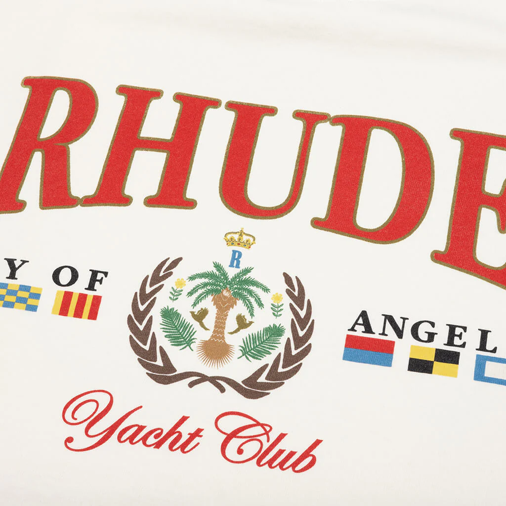 Bay Of Angels Yacht Tee - Vintage White - Image 3