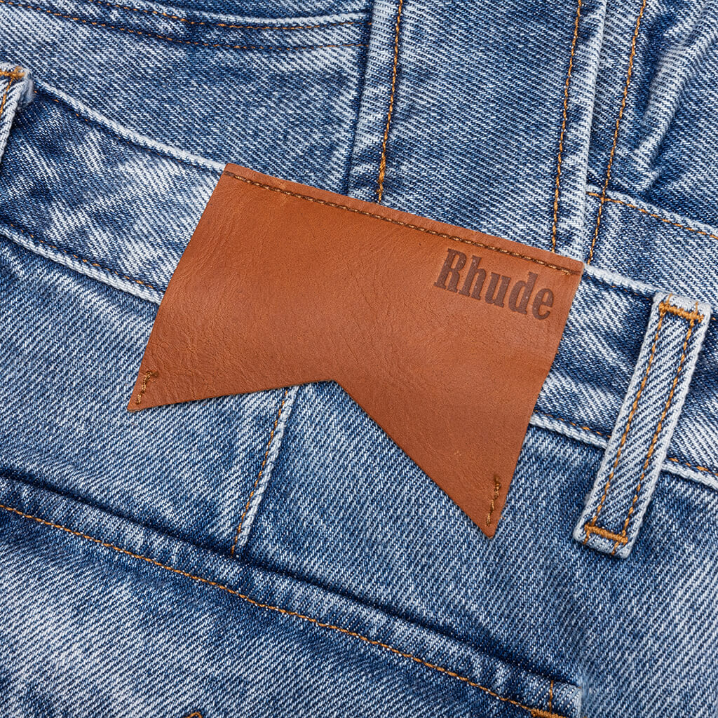 Cargo Denim Baggy Short - Bay Indigo - Image 4