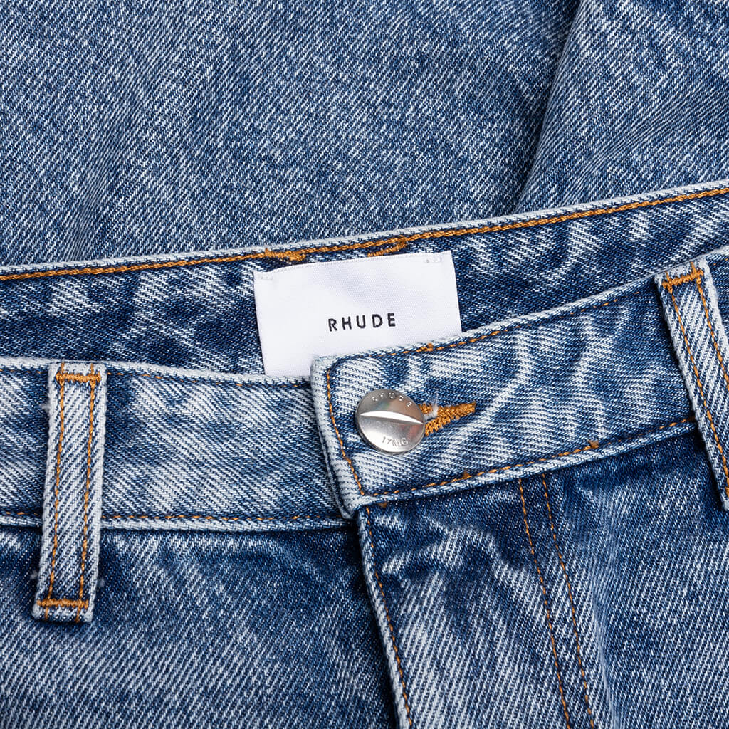 Cargo Denim Baggy Short - Bay Indigo - Image 6