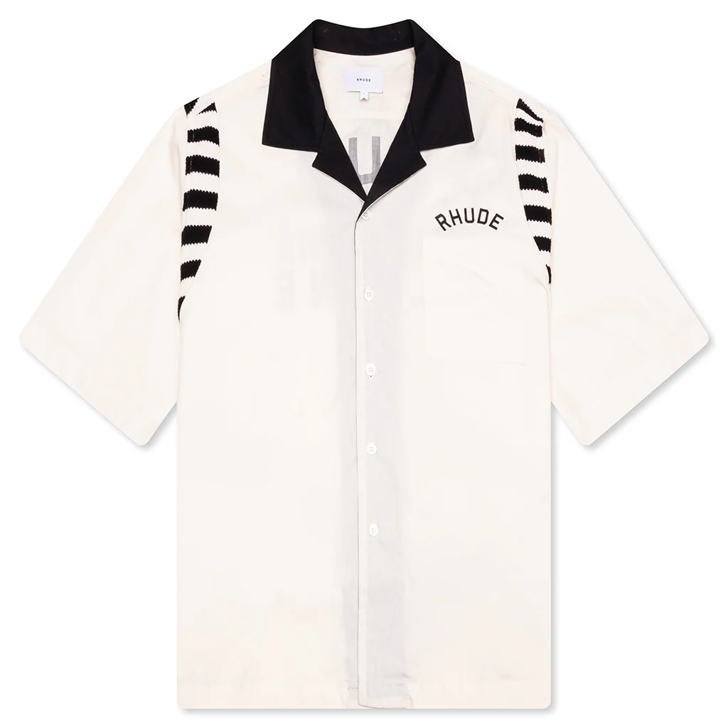 Chamonix Alpine Shirt - White/Black