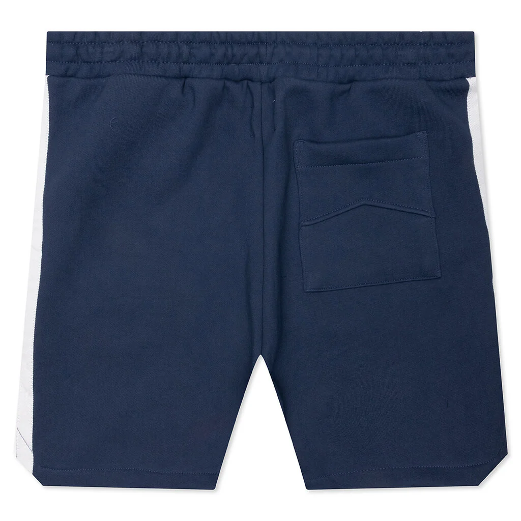 Rhude Champions Short - Navy/Vintage White - Image 2
