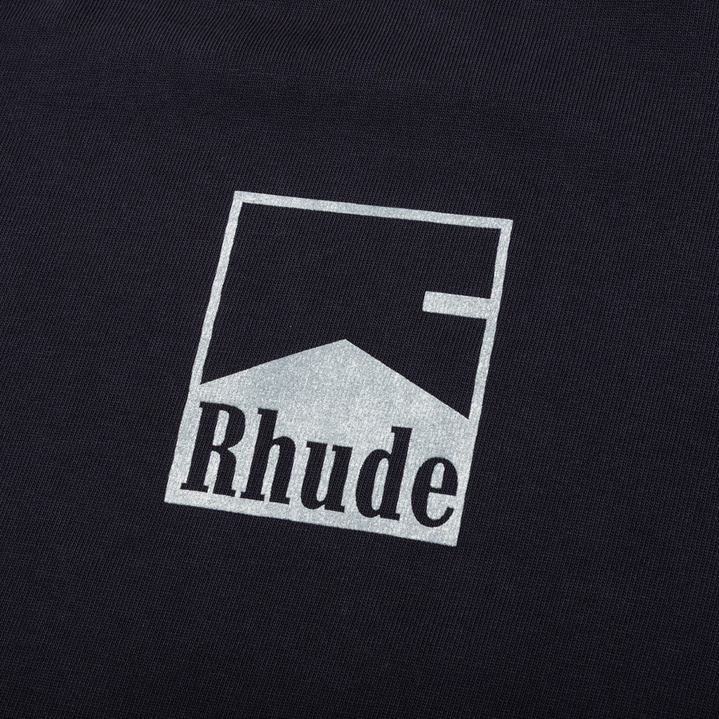 Rhude Chevron Tee - Vintage Black - Image 3