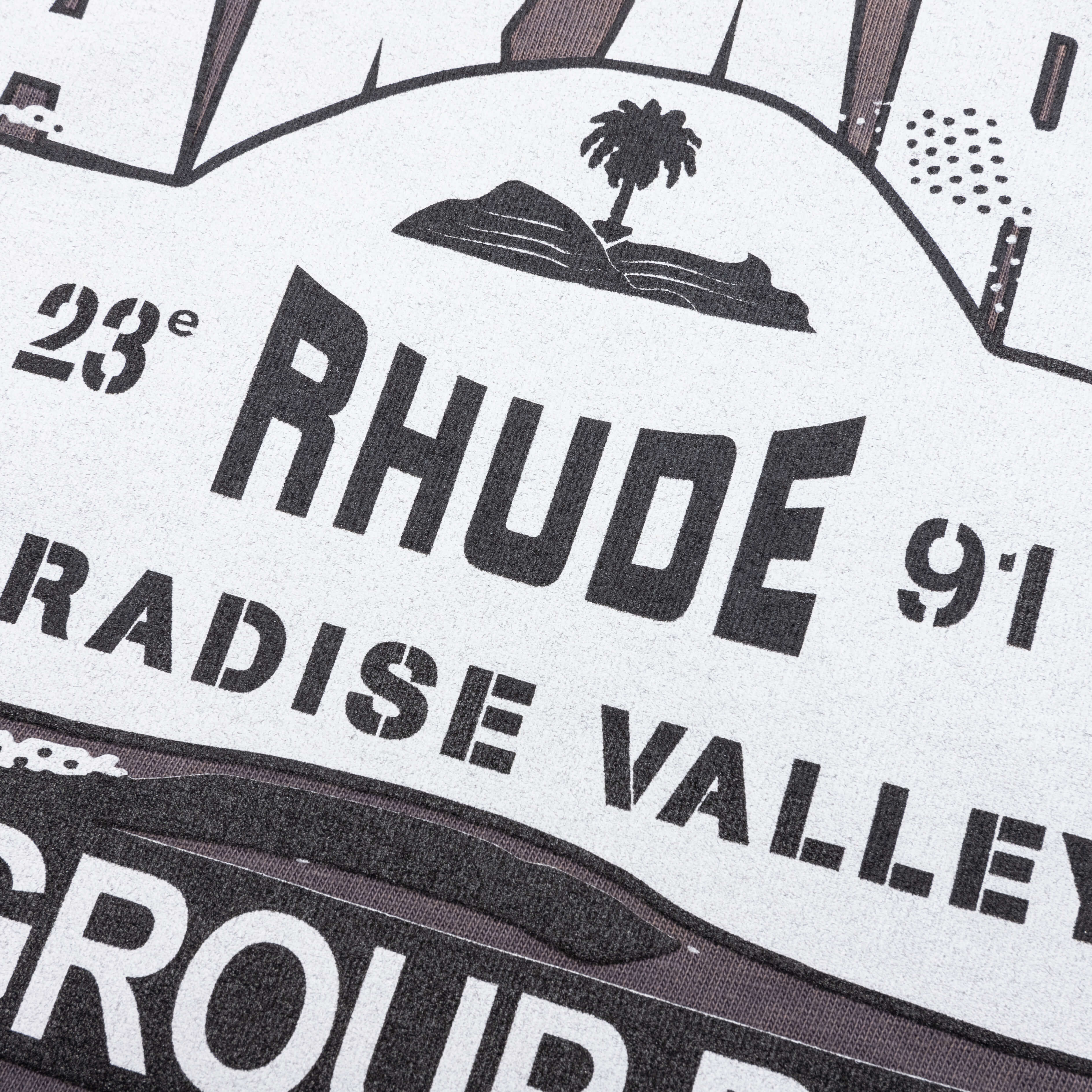 Dakar 91 L/S Tee - Vintage Grey - Image 4