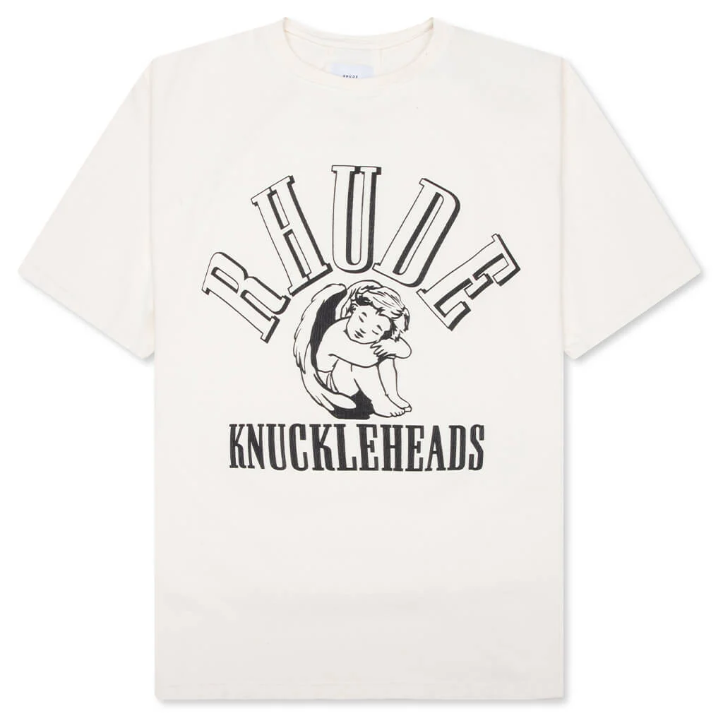 Knuckleheads Tee - Vintage White/Black