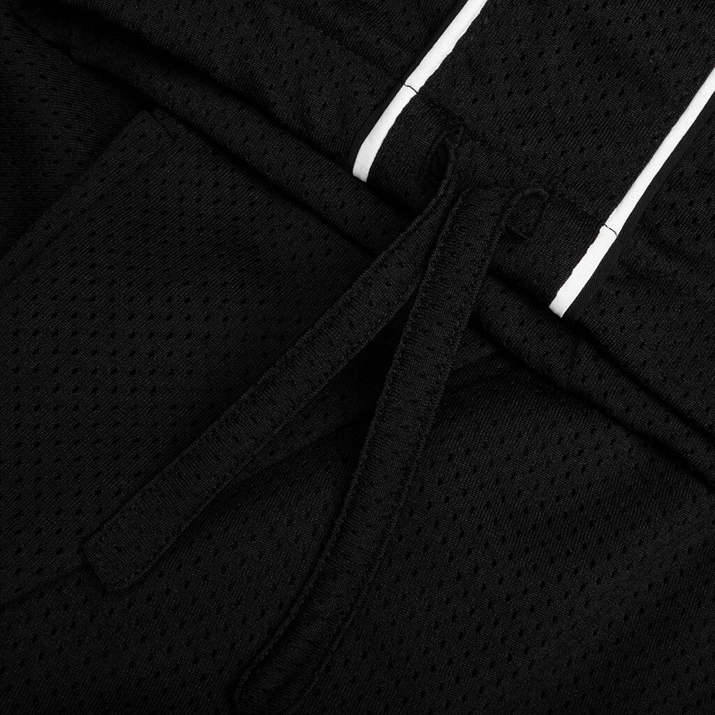 Rhude Mesh Piping Parachute Track Pant - Black/White - Image 5