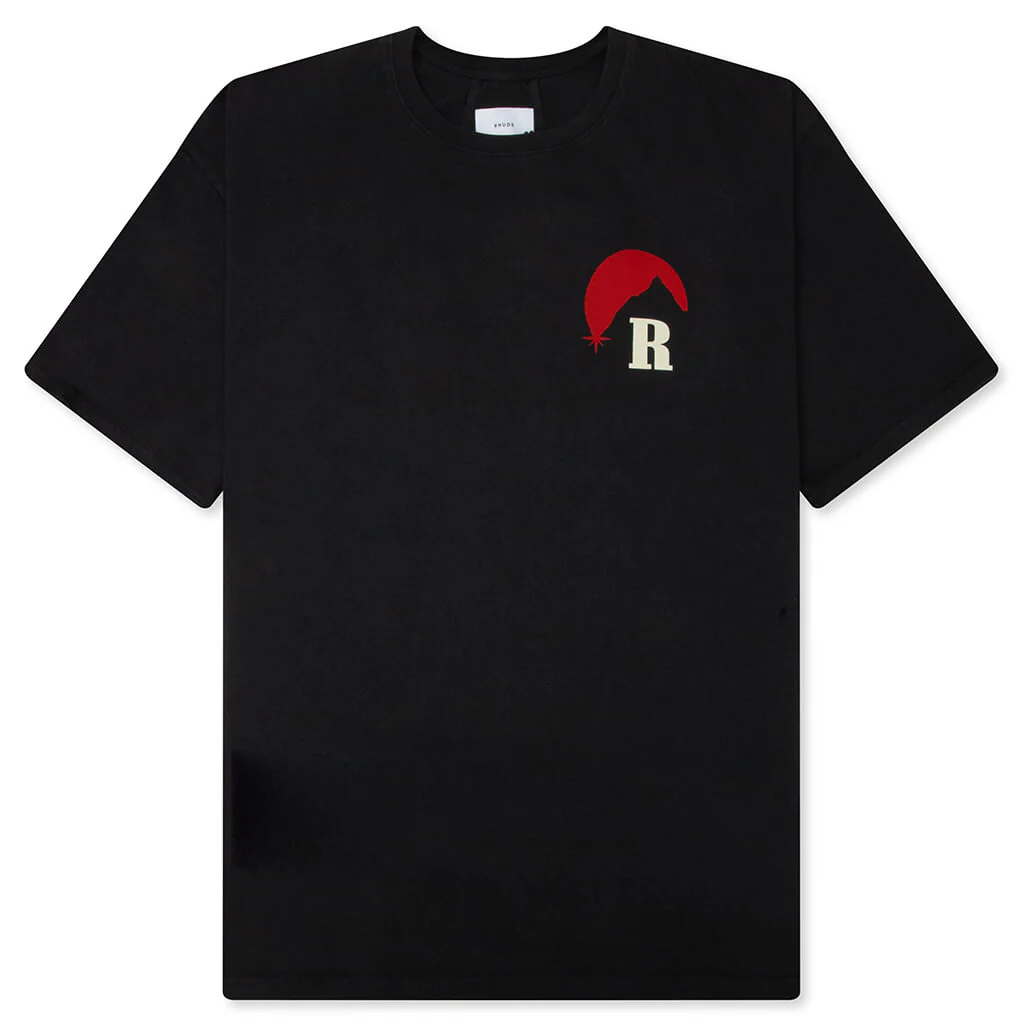 Moonlight Regatta Tee - Vintage Black/Red/Blue