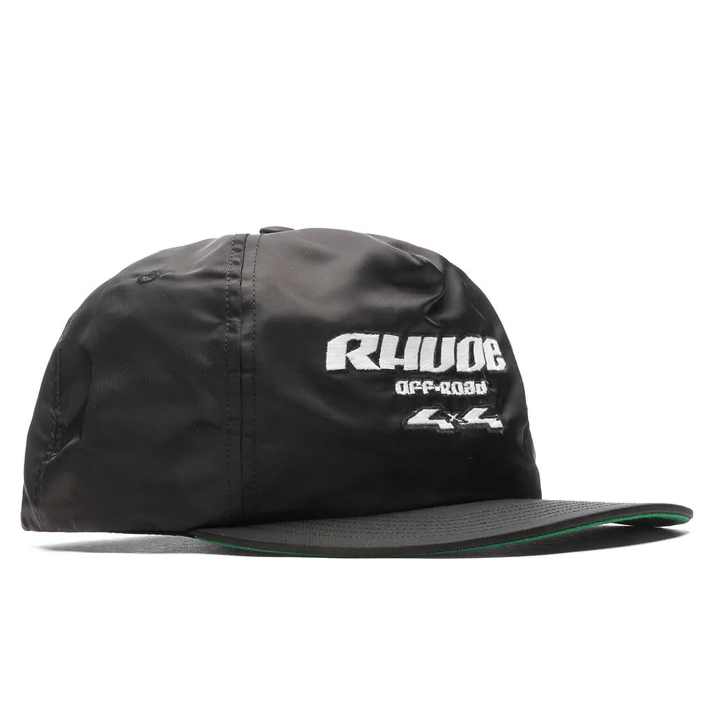 Nylon 4x4 Hat - Black - Image 3