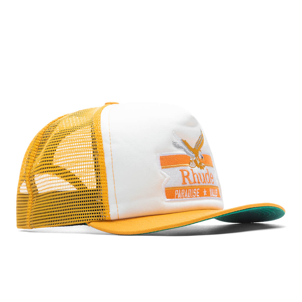 Paradise Valley Twill Trucker Hat - Mustard - Image 3