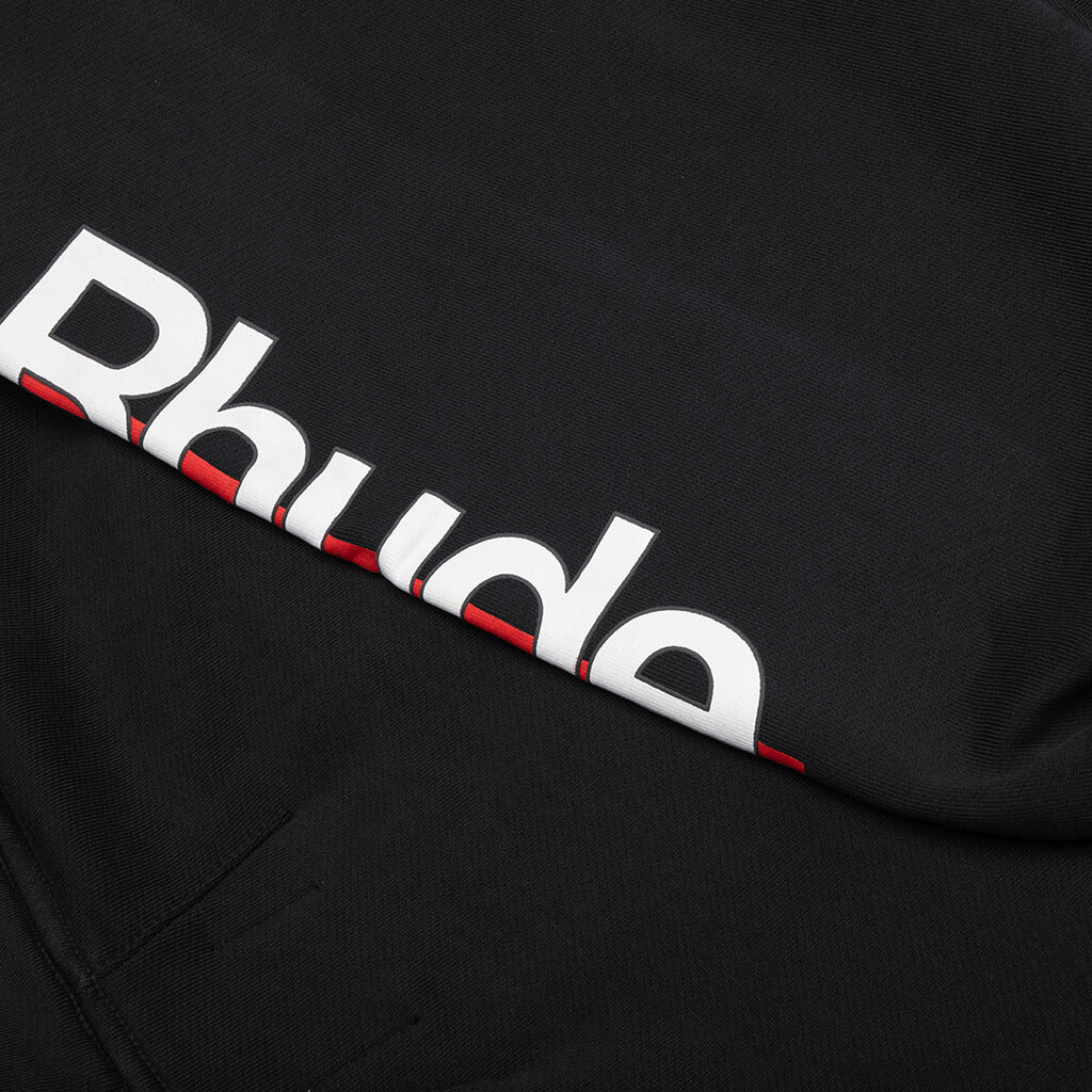 Petrol Patch Hoodie - Vintage Black - Image 3