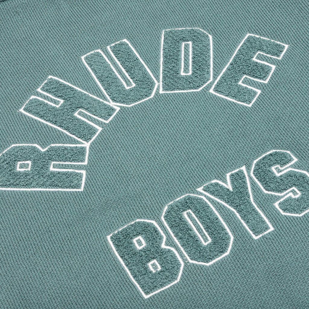 RB Knit Track Jacket - Ivory/Spa - Image 4