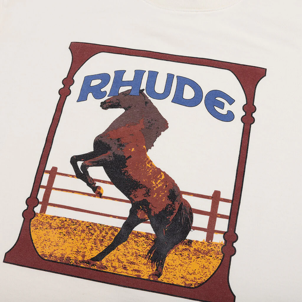 Rhude Cardre Tee - Vintage White - Image 3