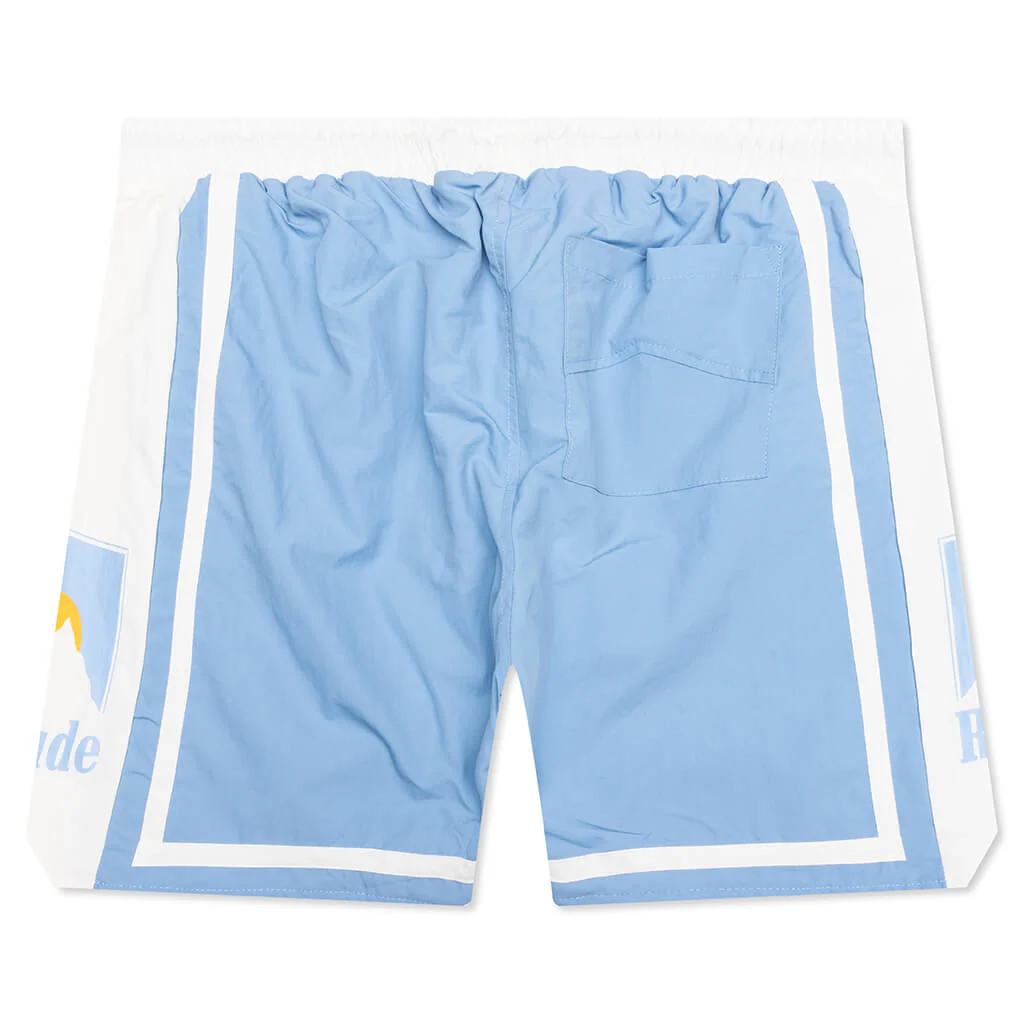 Rhude Moonlight Short - Powder Blue/Off White - Image 2