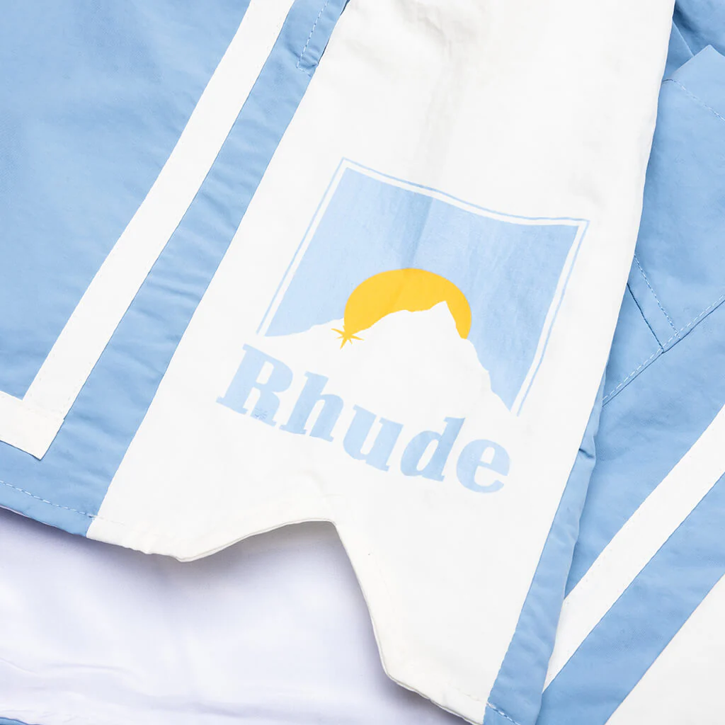 Rhude Moonlight Short - Powder Blue/Off White - Image 3