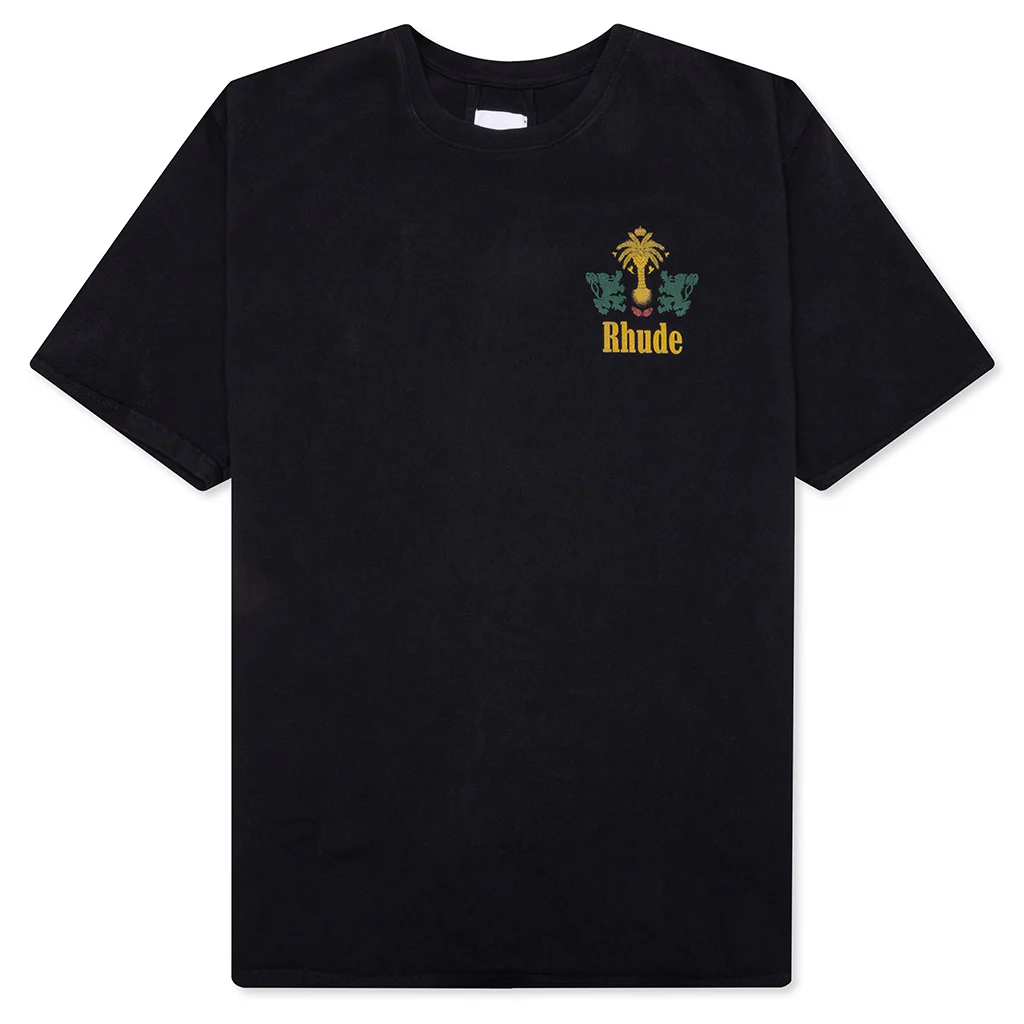 Rhude Tabaco Tee - Vintage Black
