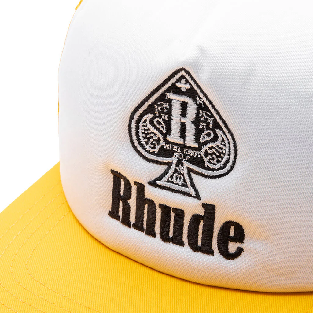 Spade Trucker - Yellow/White - Image 4