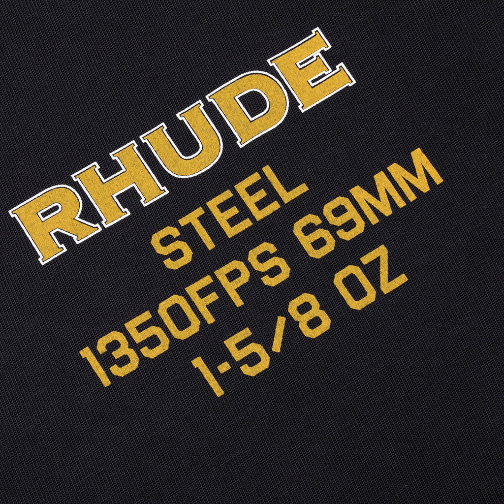 Rhude Steel L/S Tee - Vintage Black - Image 3