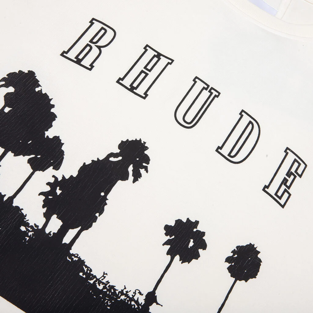 Thousand Palms Tee - Vintage White/Black - Image 3