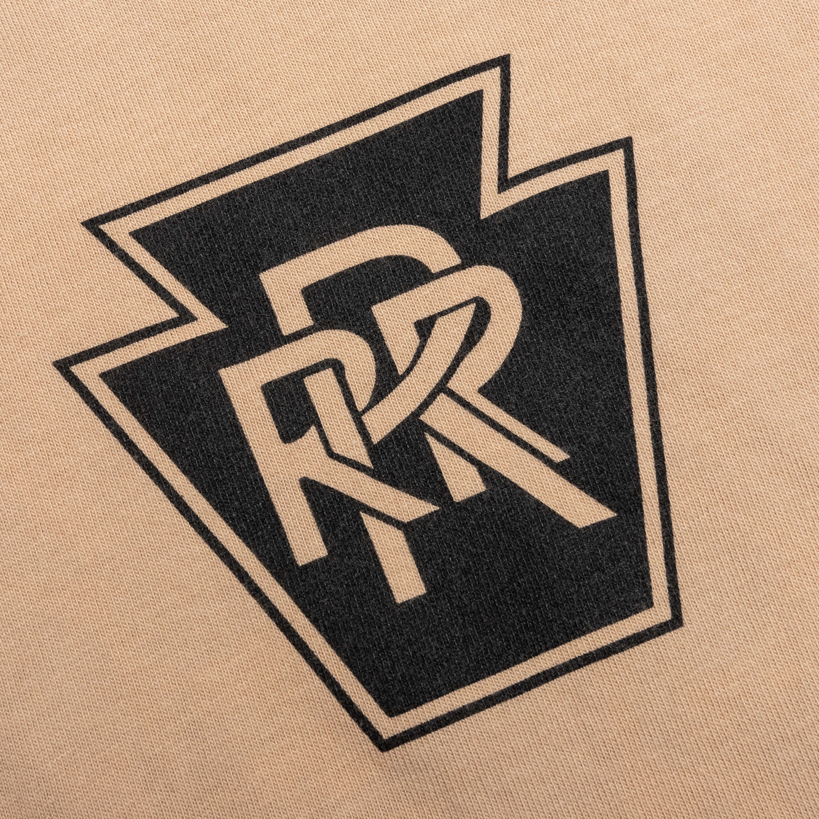 Triple R Contrast L/S Tee - Khaki/Black - Image 3