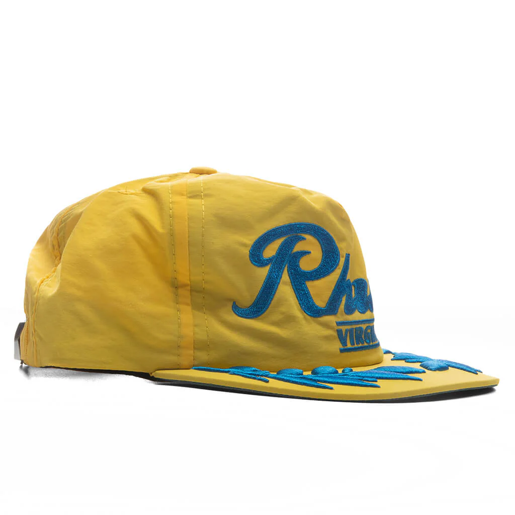 Rhude Virgin Islands Hat - Yellow/Blue - Image 3