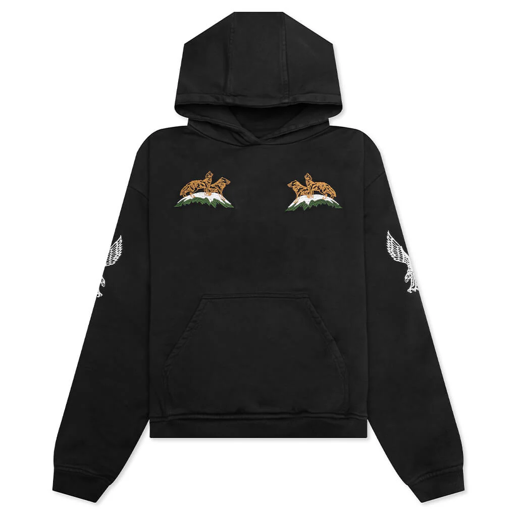 Woodland Hills Ski Hoodie - Vintage Black