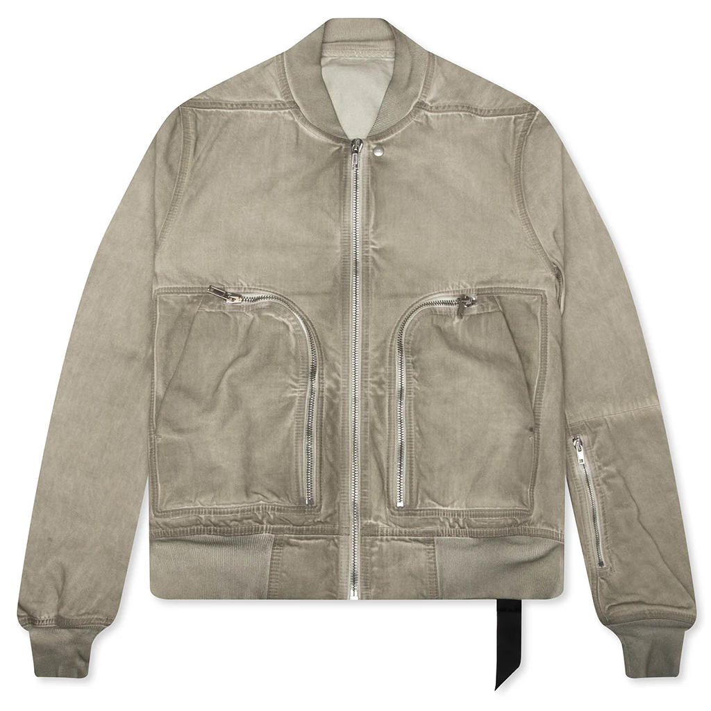 Bauhaus Flight Denim Bomber Jacket - Sand