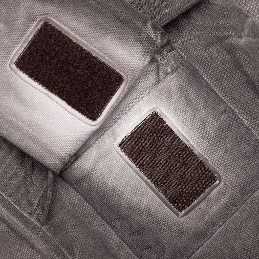 Creatch Wide Cargo Drawstring Pants - Dust - Image 3
