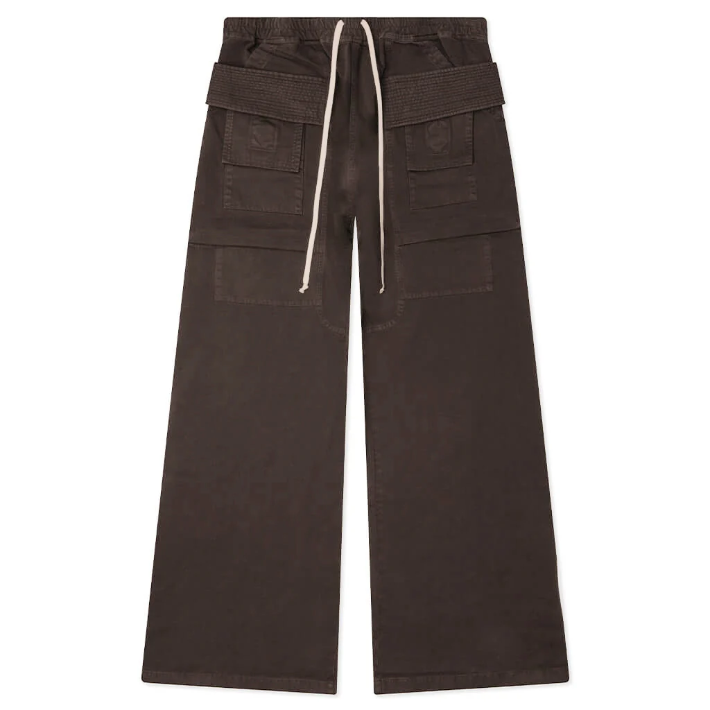 Creatch Wide Cargo Pants - Dark Dust
