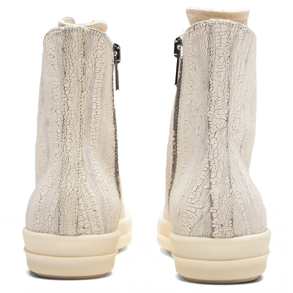 Denim Sneaks - Milk White - Image 4