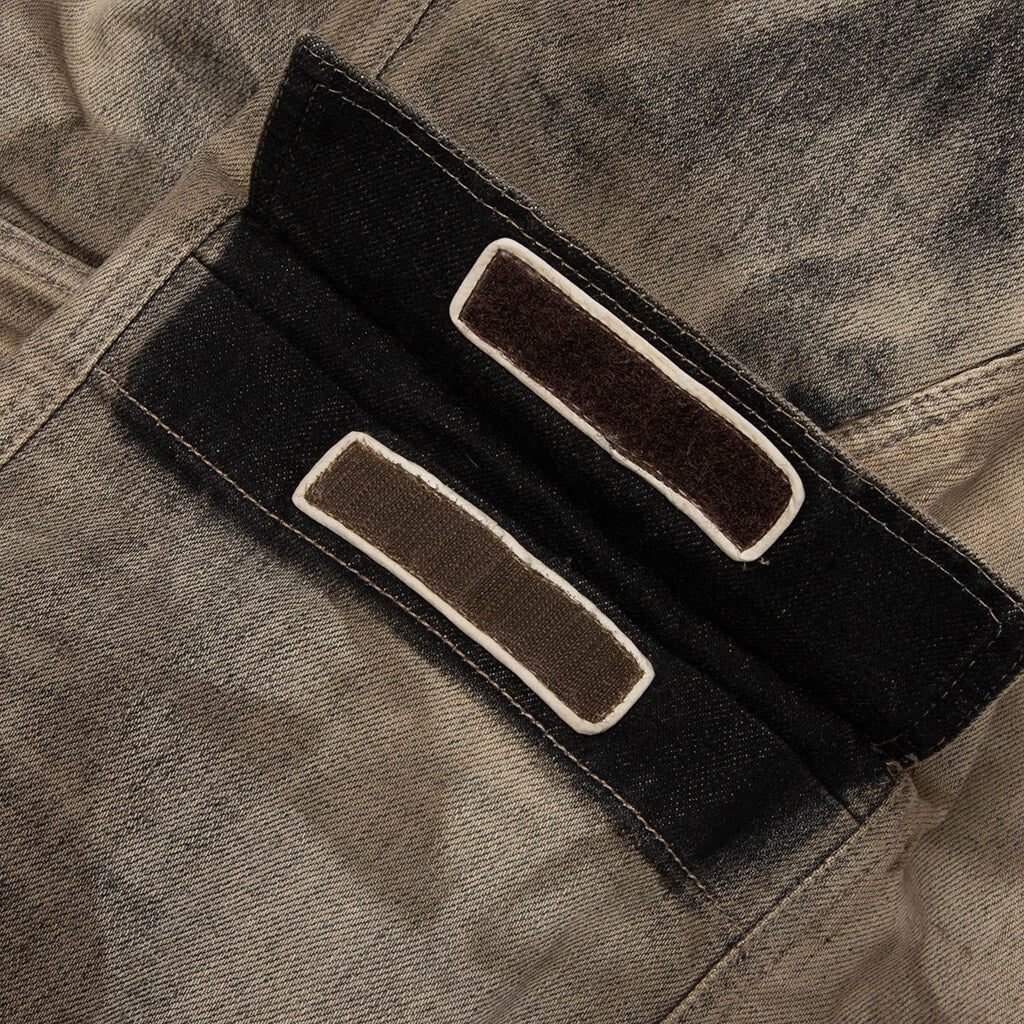 Double Cargo Jeans - Dust - Image 5
