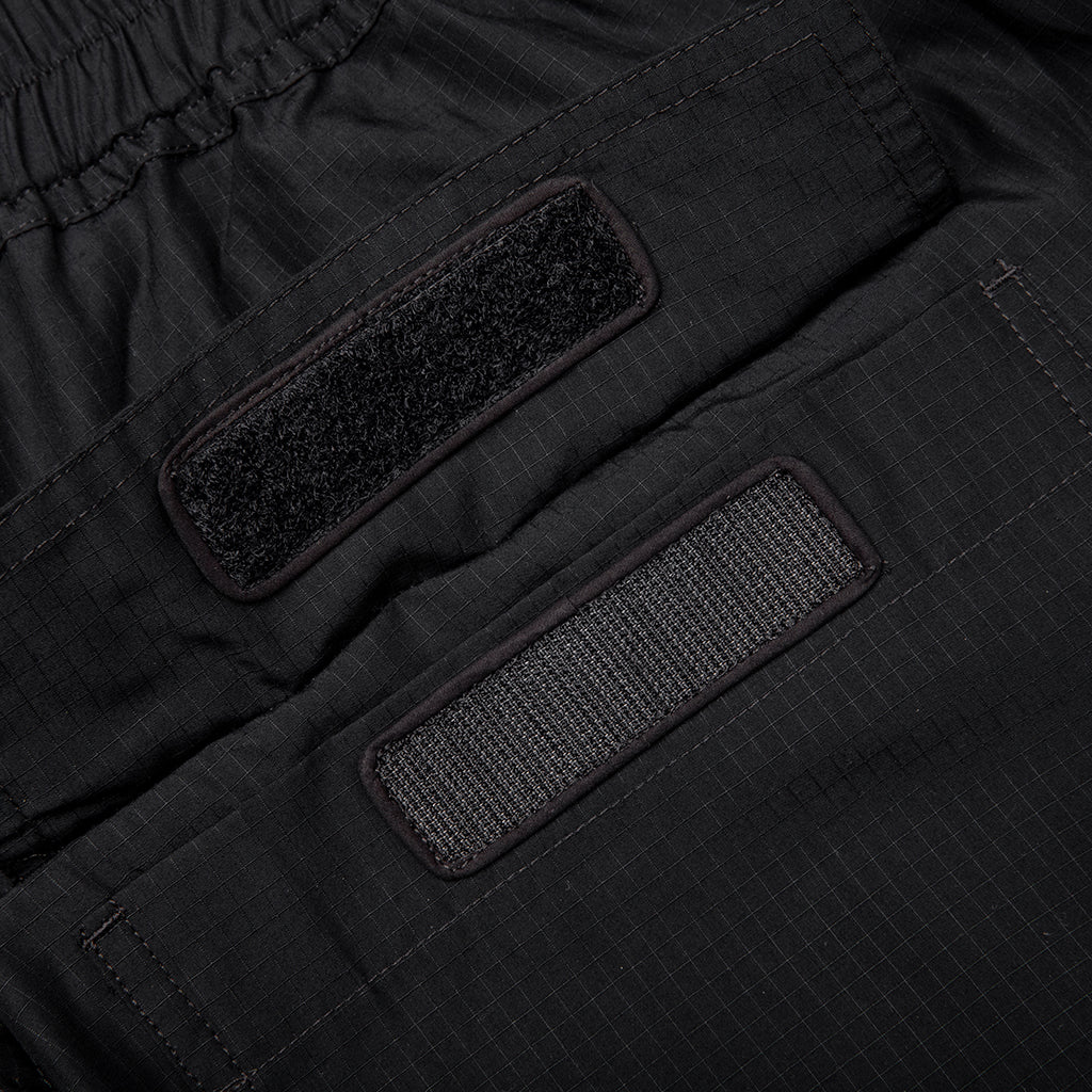 Double Cargo Jumbo Belas Pants - Black - Image 5