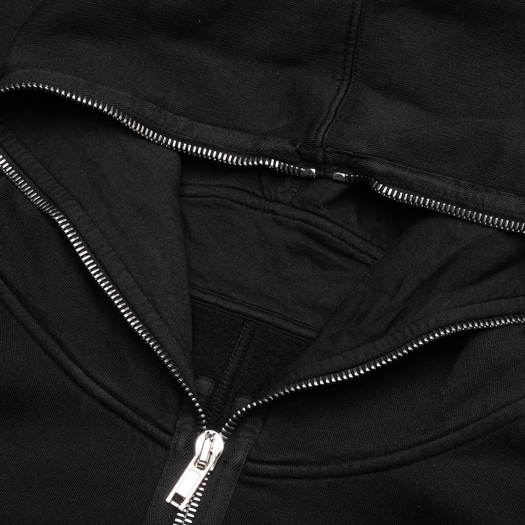 Jumbo Gimp Hoodie - Black - Image 3