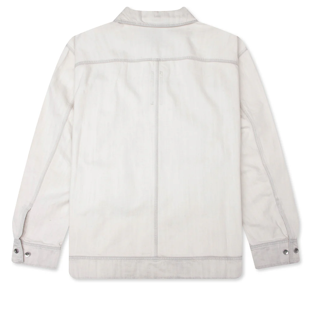 Jumbo Worker Denim Jacket - Milk Wash - Image 2