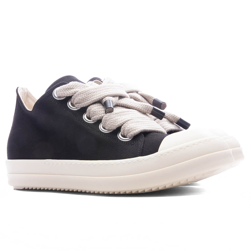 Jumbolace Low Sneaks - Black/Milk - Image 2