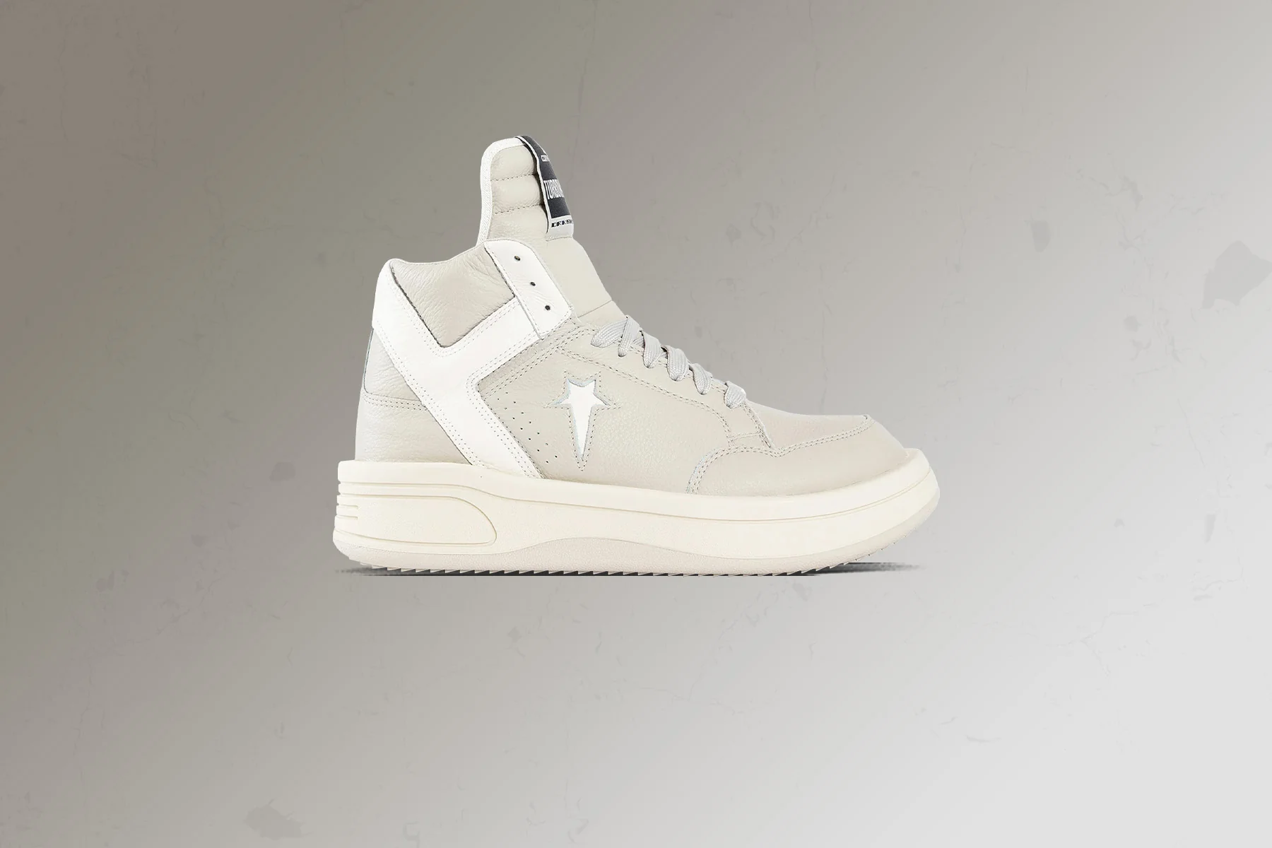 Converse x Rick Owens DRKSHDW TURBOWPN - White/Oyster - Image 5