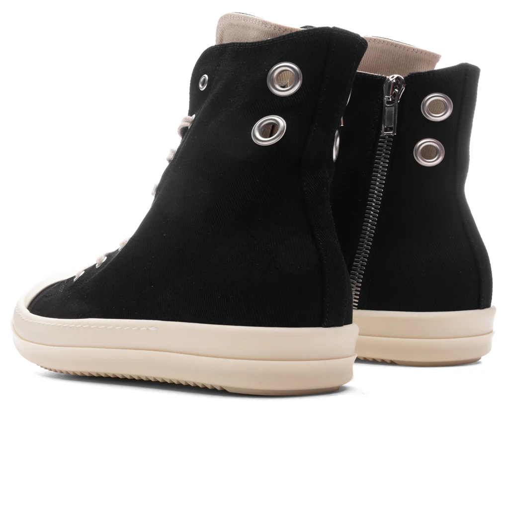 Scarpe in Denim Porterville Sneakers - Black/Milk - Image 3