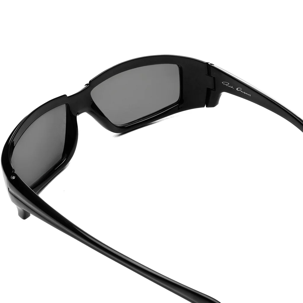 Sunglasses Rick - Black Temple/Black Lens - Image 3