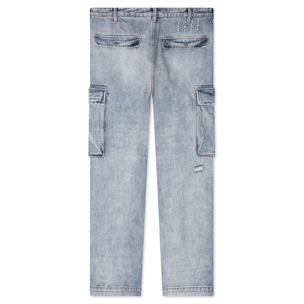 Riot Cargo Dynamo Pants - Denim - Image 2