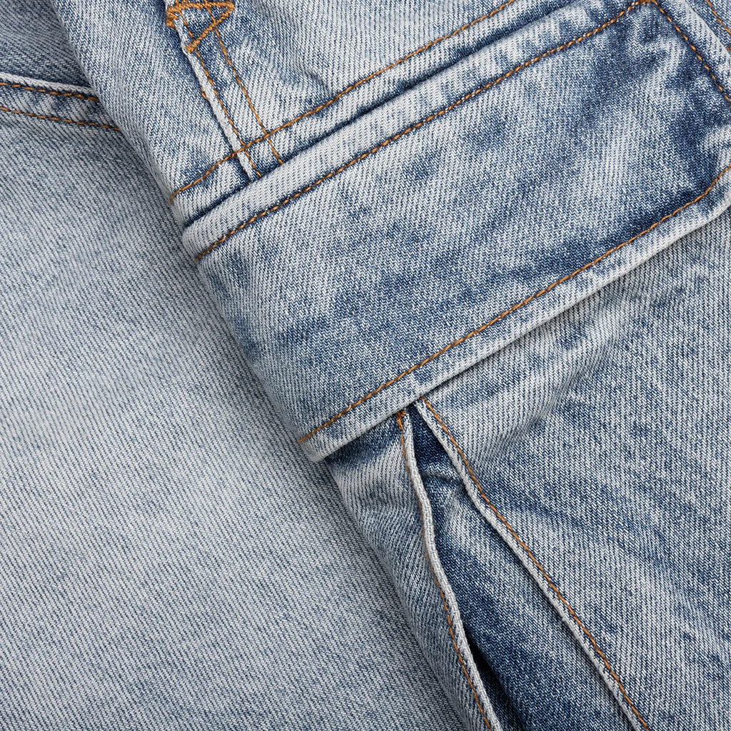Riot Cargo Dynamo Pants - Denim - Image 3