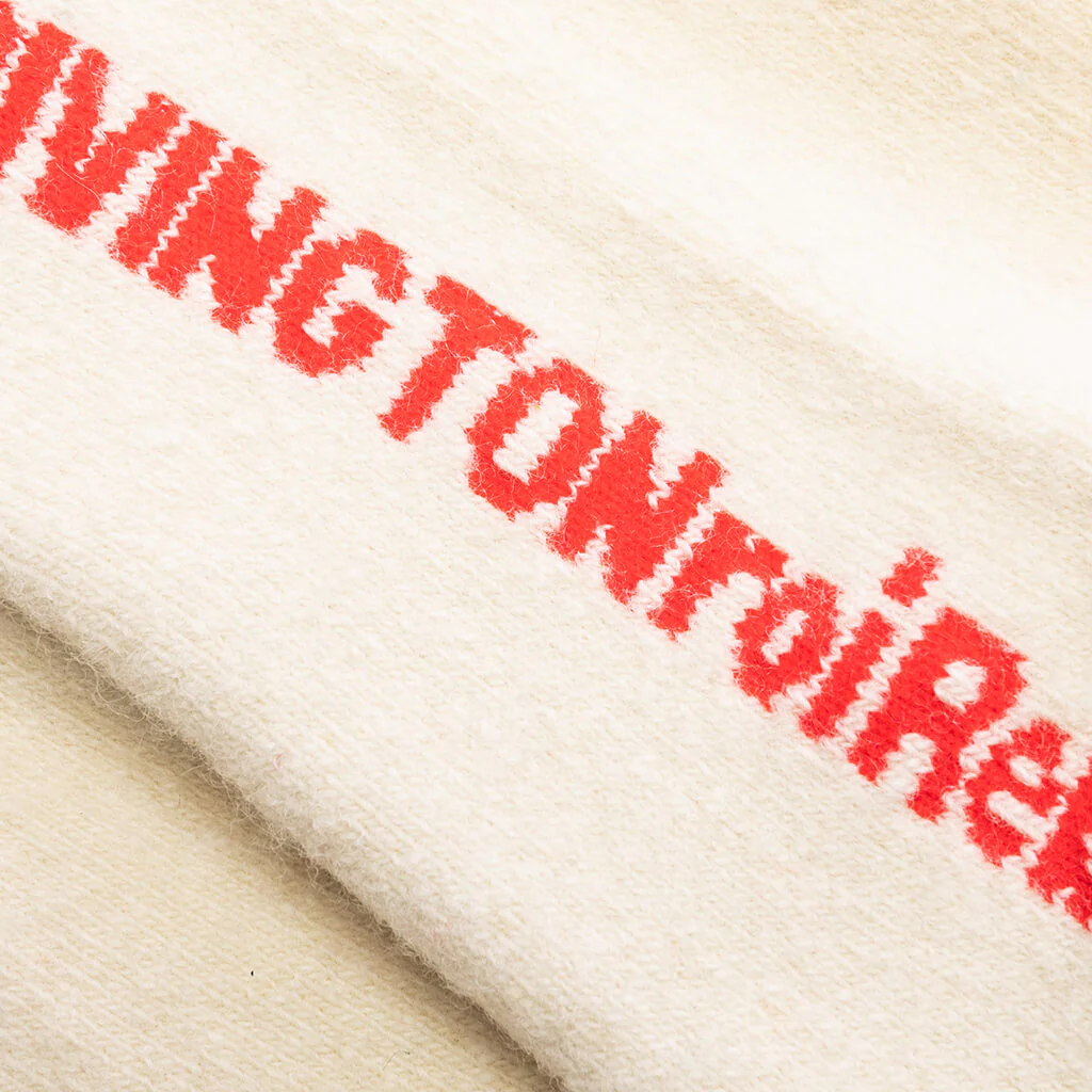 123 Socks - Vintage White/Red - Image 3